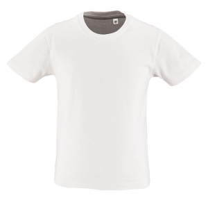 T-SHIRT ORGANIC MILO KIDS BRANCO