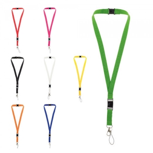 LANYARD DUPLO FECHO SEGURIDADE