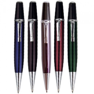 CANETA MINI METALICA PRATA