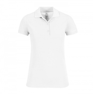 POLO B&C SAFRAN TIMELESS WOMEN 180G - 100% ALGODAO2