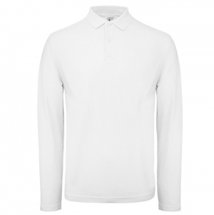 POLO B&C ID.001 MANGA COMPRIDA 180G - 100% ALGODAO2