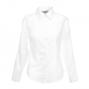 CAMISA OXFORD LADIES MANGA COMPRIDA 135G - 70% ALGODO/