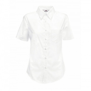 CAMISA POPLIN LADIES MANGA CURTA 120G - 55% ALGODO/ 45