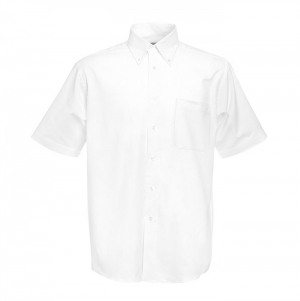 CAMISA OXFORD MANGA CURTA 135G - 70% ALGODO/ 30% POLI