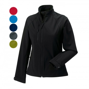 CASACO SOFTSHELL WOMEN 340G - 92% POLISTER/ 8% ELASTAN