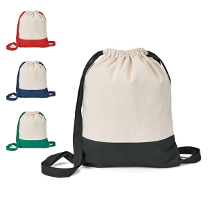 ROMFORD. SACO TIPO MOCHILA 100% ALGODO (180 G/M)