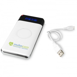 Powerbank sem fios de 10.000 mAh com LED 'Constant'