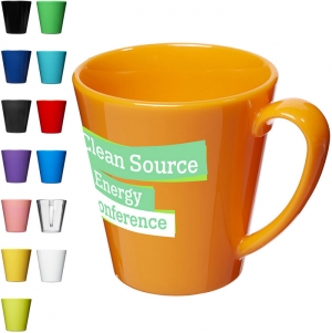 Caneca de plstico suprema de 350 ml