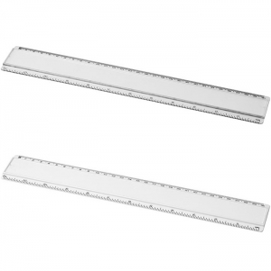 Rgua de plstico de 30 cm com papel inserido 'Ellison'