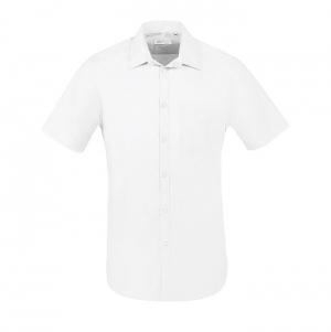 CAMISA POPELINA DE MANGA CURTA PARA HOMEM BRISTOL FIT BRANCO