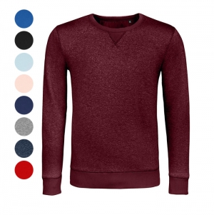 SWEATSHIRT UNISSEXO COM GOLA REDONDA SULLY CORES