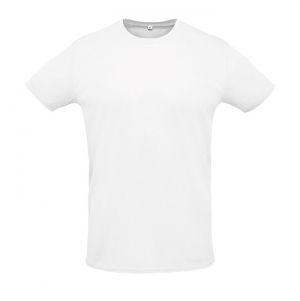 T-SHIRT UNISSEXO DESPORTIVA SPRINT BRANCO