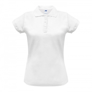 POLO REGULAR MULHER 200 G/M2 BRANCO