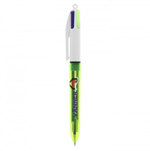 BIC 4 COLOURS FLUO IMPRESSO 1 COR