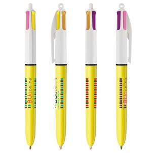 BIC 4 COLOURS SUN BRITEPIX BALLPEN