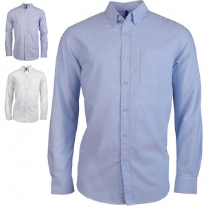 Camisa em Oxford de manga comprida