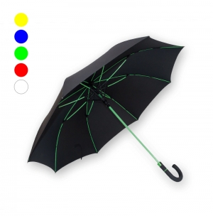 GUARDA-CHUVA 65CM 8 VARAS FIBRA CARBONO CABO ABORRACHAD