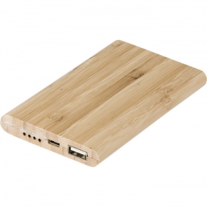 POWER BANK DE BAMBU RUBY