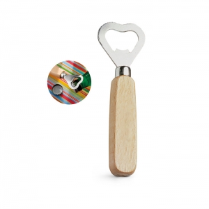 HOLZ. Abre-cpsulas em metal e madeira