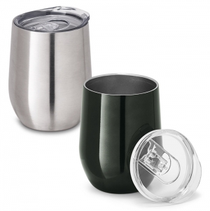 RONDE. Copo de viagem em ao inoxidvel 400 mL