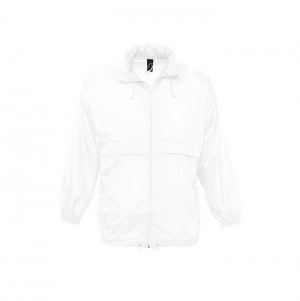 BLUS�O UNISSEXO IMPERME�VEL SURF BRANCO