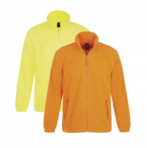 CASACO POLAR COM FECHO PARA HOMEM NORTH FLUOR