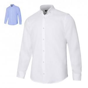 CAMISA OXFORD STRETCH MANGA COMPRIDA HOMEM