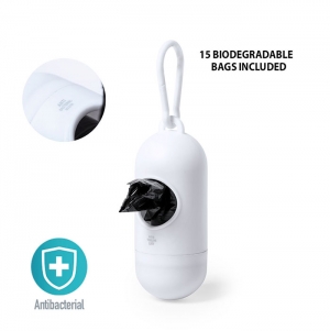 DISPENSADOR BOLSAS ANTIBACTERIANO WABIK