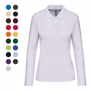 Polo de senhora manga comprida