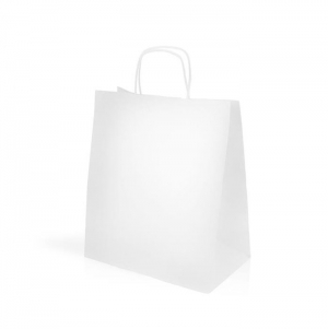 SACO PAPEL KRAFT 100G/M2 27X31X16CM - BRANCO