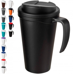 Americano Grande 350 ml mug with spill-proof lid