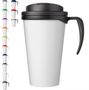 Caneca de 350 ml Brite-Americano grande com tampa  prova de fuga