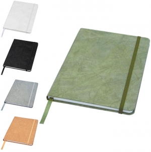 Caderno A5 em papel de pedra 'Breccia'