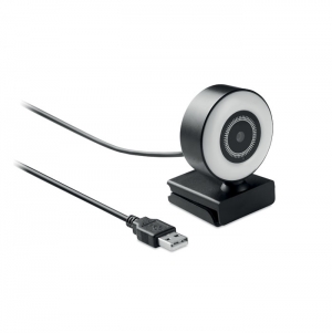 LAGANI 1080P HD webcam e luz de anel