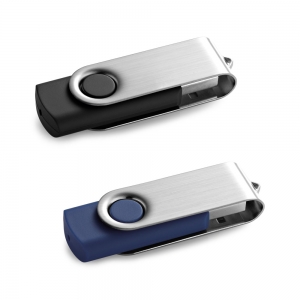 CLAUDIUS 32 GB. PEN DRIVE USB DE 32 GB COM CLIPE EM MET