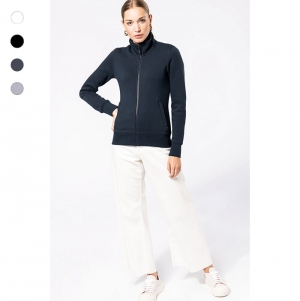 Casaco sweatshirt de senhora