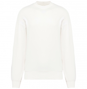 SWEATSHIRT OVERSIZE ECO-RESPONSVEL UNISSEXO BRANCO