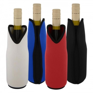 Manga de suporte para vinho de neoprene reciclado Noun