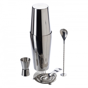 Conjunto de cocktail em ao inoxidvel Tatiana