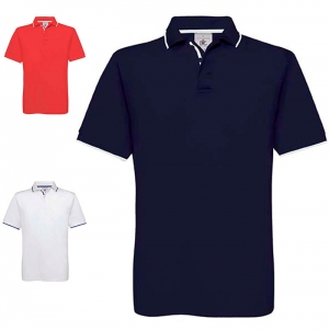Polo piqu Safran sport