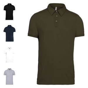 Polo jersey de senhora de manga comprida