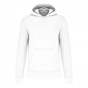 Sweatshirt eco-responsvel com capuz de criana