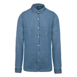 Camisa de homem em denim