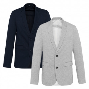 Blazer em malha de homem