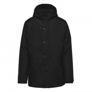 Parka com capuz amovvel
