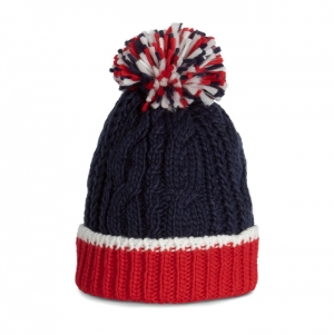 Gorro em malha tricot