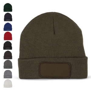 GORRO COM PATCH E FORRO THINSULATE