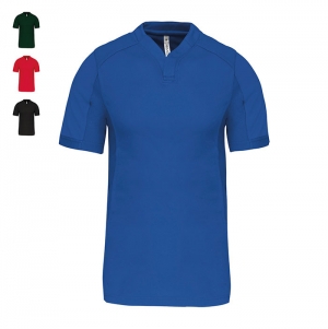 T-SHIRT DE RUGBY DE MANGA CURTA DE CRIAN�A