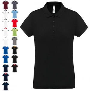 Polo piqu� performance de senhora