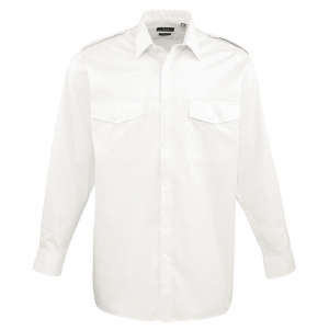 Camisa piloto de manga comprida